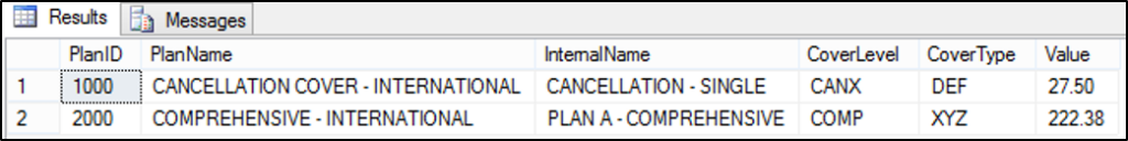 XML output