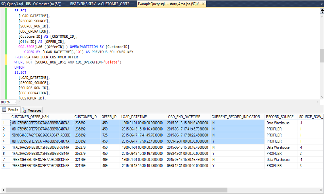 NoETL – Data Vault Link Satellite tables (part 2) – Roelant Vos
