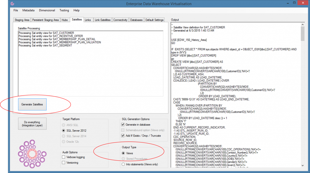 Generating Virtual Satellites