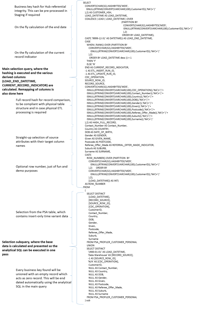Virtual Satellite Query Explanation